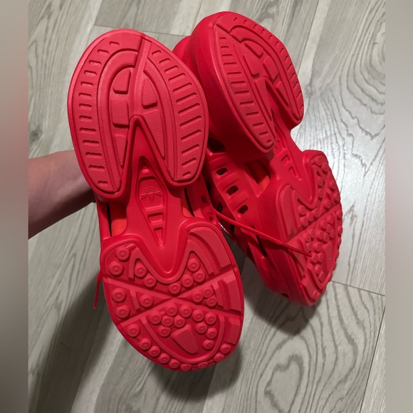 Adidas ADIFOM CLIMACOOL in SCARLET Red Size 8.5 - Picture 5 of 8